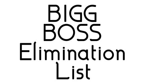 Bigg Boss 7 Telugu Elimination List Week Wise