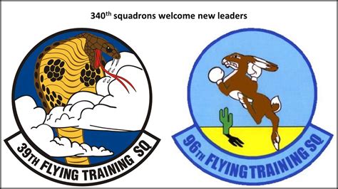 340th FTG names new squadron leadership teams > 22nd Air Force ...