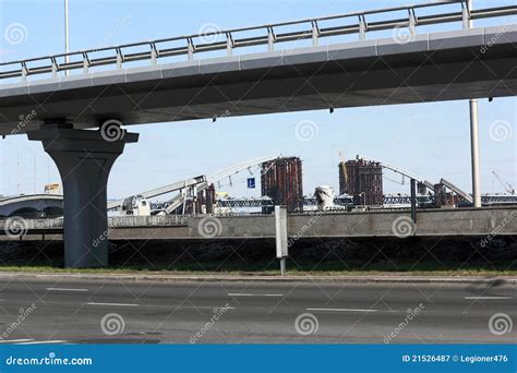 Highway and bridges stock image. Image of bridging, cement - 21526487