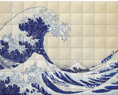 'The Great Wave' Ceramic tile murals | SurfaceView