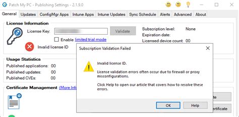 Troubleshooting License Activation Issues - Patch My PC