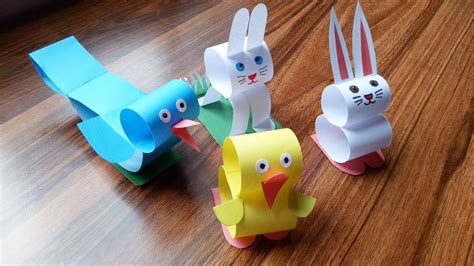 How to make a paper animals.Origami animals for kids. - YouTube