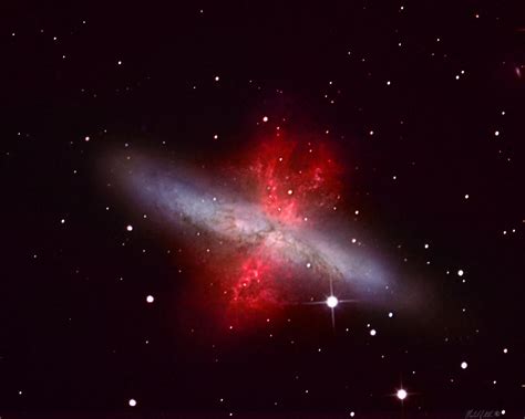 Messier 82 Cigar Galaxy (Copy) - Michael Adler Earth and Sky Imaging