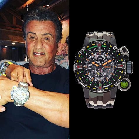 Sylvester Stallone Watch Collection Varies From Rolex and Patek Philip ...