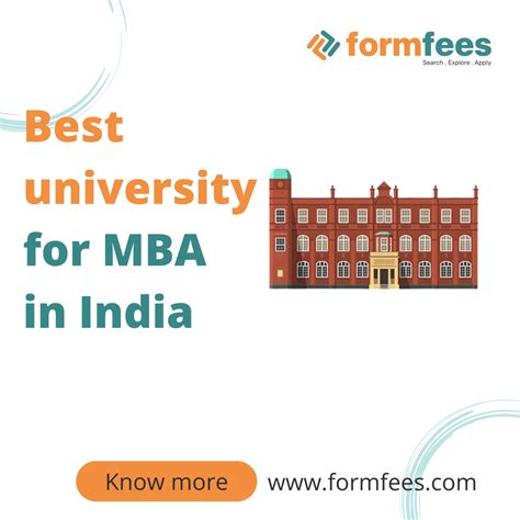 Best university for MBA in India