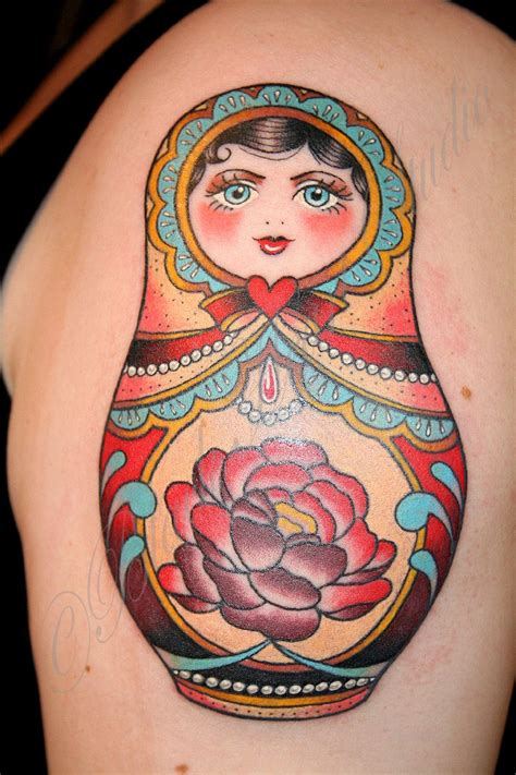 russian doll tattoo, I always thought these were so cool to play with. | Russian doll tattoo ...