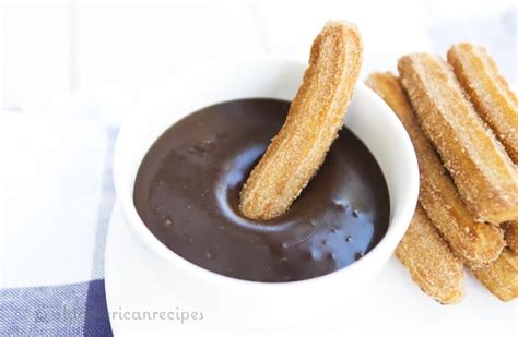 Easy As 1, 2, 3 | Churros With Chocolate Dipping Sauce - Old American ...