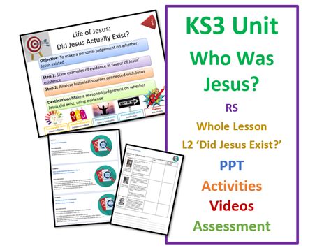 KS3 Who Was Jesus? Historical Evidence for the Existence of Jesus ...