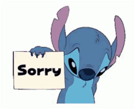 Stitch Sorry GIF - Stitch Sorry Apologies - Discover & Share GIFs