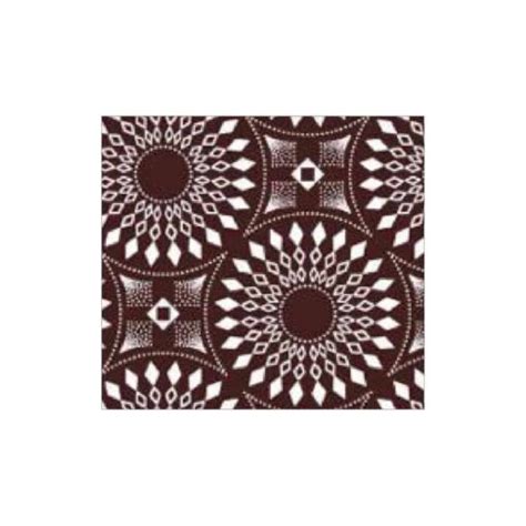 Shweshwe Fabric Brown Design 12 | Decor Essentials