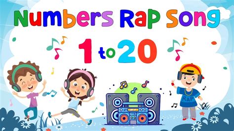 Numbers Rap Song 1-20 | Learn To Count | ESL Kids | 4K - YouTube