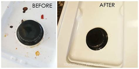 Deep Clean Your Stove Naturally - Laura's Crafty Life