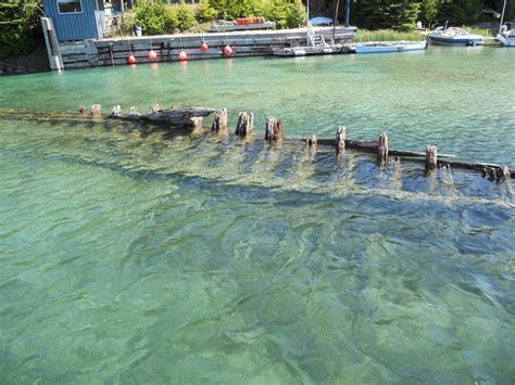 Shipwrecks at Big Tub Harbour in Lake Huron | Amusing Planet