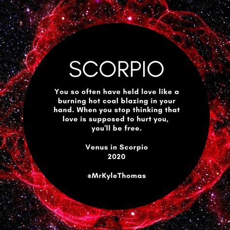 POWER HOROSCOPES: VENUS IN SCORPIO -- 2020 — KYLE THOMAS ASTROLOGY