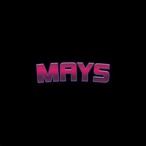 Mays #Mays Digital Art by TintoDesigns - Pixels