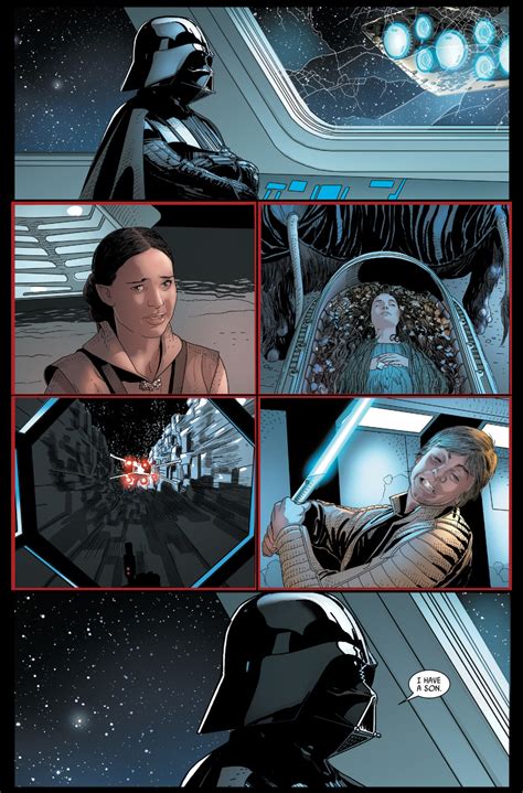 Darth Vader Learns Luke Is His Son – Comicnewbies