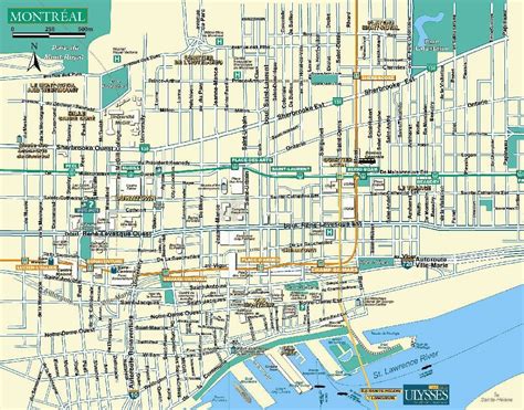 Montreal Printable Tourist Map In 2019 | Free Tourist Maps - Printable ...