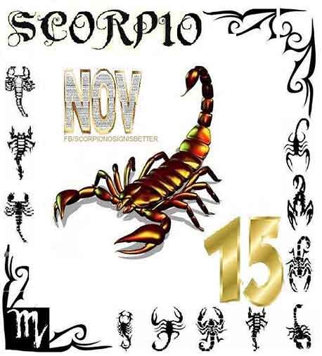 Scorpio Born on November 15