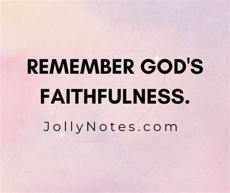 Remember God’s Faithfulness – 10 Encouraging Bible Verses About Remembering God’s Faithfulness ...