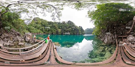 360° view of Kayangan lake in Coron island, Palawan, Philippines - Alamy