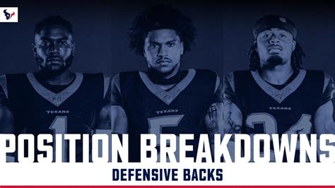 Position Breakdowns: Defensive Backs