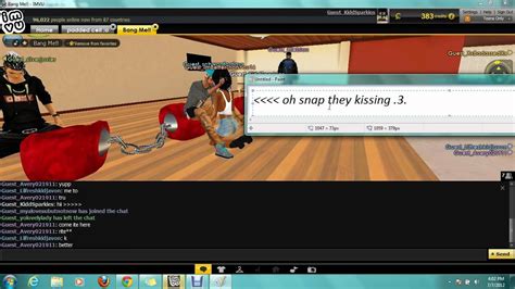 imvu first look at a chat room!! - YouTube