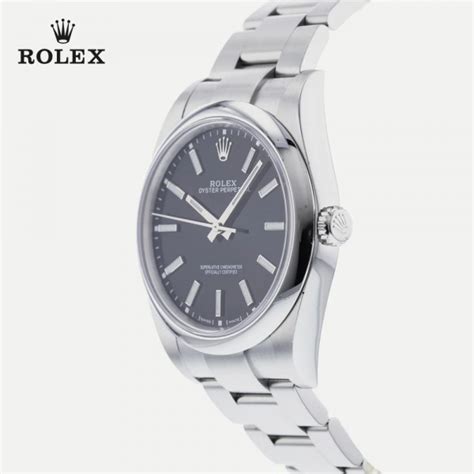 knockoff Rolex Oyster Perpetual 114300 Watch With Black, replica Rolex ...