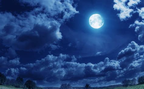 Moon Sky Anime Dark Wallpapers - Wallpaper Cave