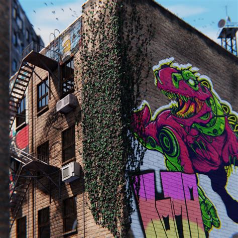 ArtStation - Building Graffiti