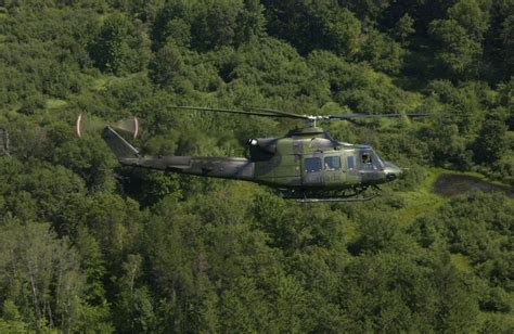 A Canadian Forces Air Command CH-146 Griffon helicopter assigned to the 430th Tactical ...
