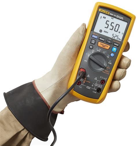 FLUKE-1587 FC Fluke | Fluke 1587 FC Insulation Tester, 50V Min, 1000V ...