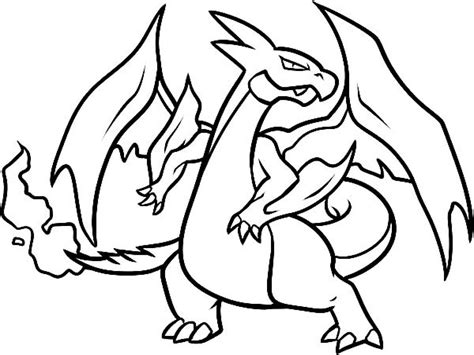 Charizard Printable Coloring Pages