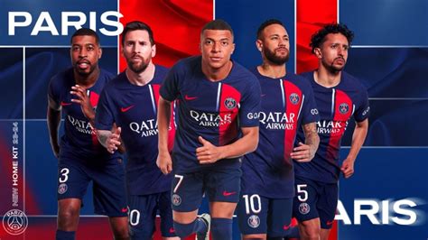 Nike présente le maillot domicile 2022-2023 du PSG, ensemble psg - okgo.net