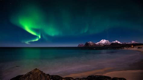 Green aurora borealis, aurorae HD wallpaper | Wallpaper Flare