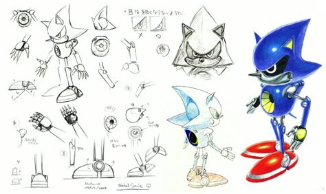 Never Before Seen Concept Art of Sonic Characters Shown - Sonic Retro