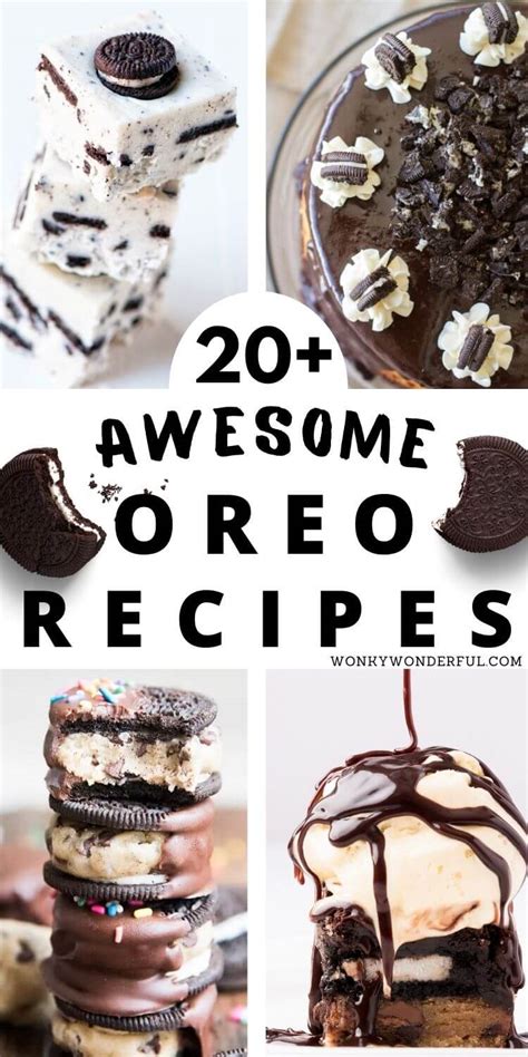 20+ AWESOME OREO RECIPES + WonkyWonderful