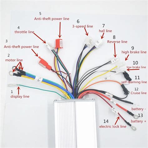 48 Volt Electric Scooter Wiring Diagram Owner's Manual Wirin