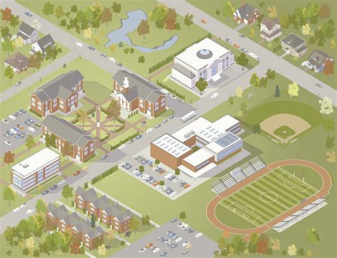 College Campus Illustrations, Royalty-Free Vector Graphics & Clip Art - iStock