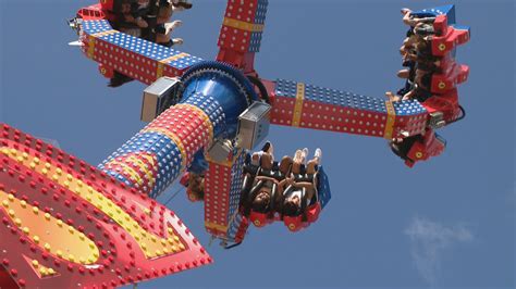 VIDEO: NBC3's Megan Coleman takes on The Superman ride at the 2022 NYS Fair