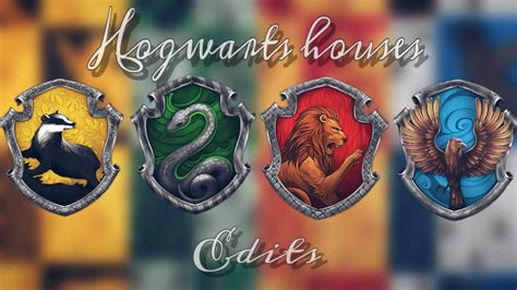 [Harry Potter] Hogwarts houses edits - YouTube