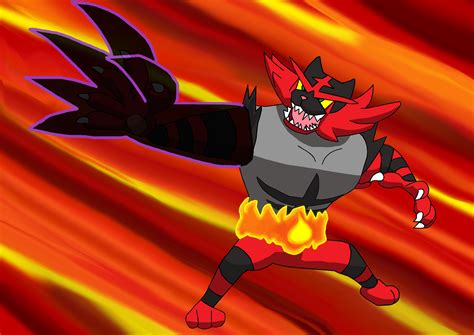 Scan0146 Incineroar using Shadow Claw by Wildcat1999 on DeviantArt