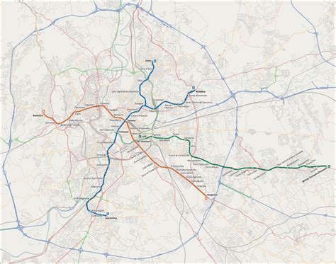 Public Transportation in Rome — Map, Lines, Route, Hours, Tickets