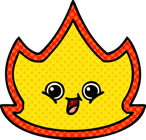 comic book style cartoon fire 10761598 Vector Art at Vecteezy