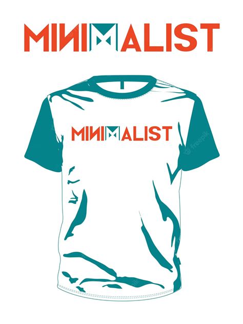 Premium Vector | Minimalist typography t shirt logo design