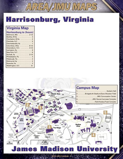 Jmu Football Parking Map