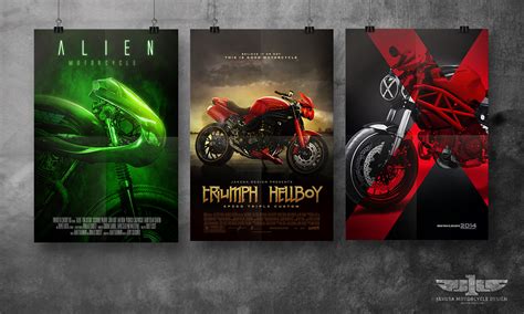 Motorcycle posters | Behance