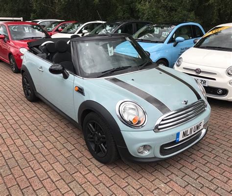 Mini Cooper Convertible 2011 Petrol Ice Blue 1.6 | in Halesworth ...