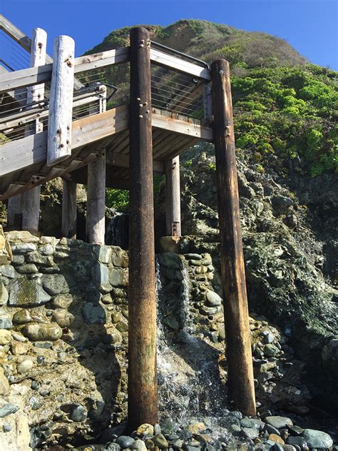 Sand Dollar Beach Day Use Picnic Area In Big Sur, California