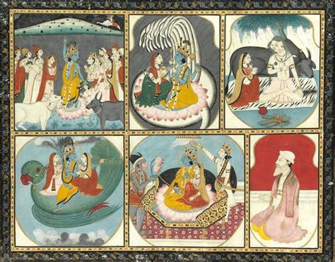 Krishna Radha, Hanuman, Rama Sita, Sita Ram, Mughal Paintings, Indian ...