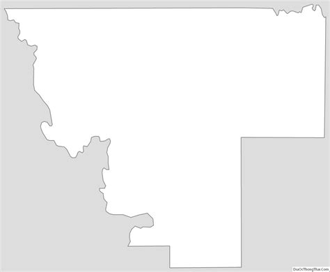 Map of Kiowa County, Oklahoma - Thong Thai Real